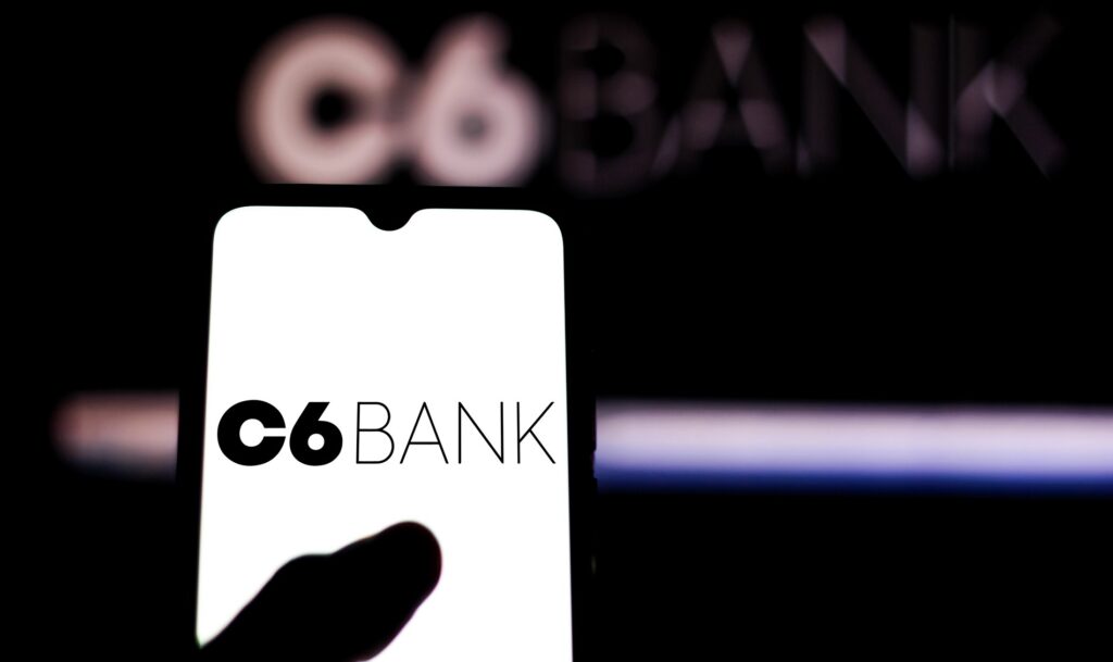 foto de print da tela inicial do app do c6 bank