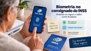 Biometria virou exigência no consignado do INSS? Veja as regras